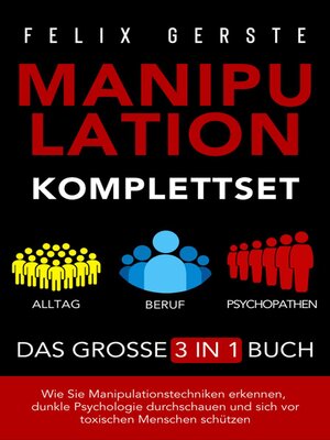 cover image of Manipulation Komplettset – Das große 3 in 1 Buch